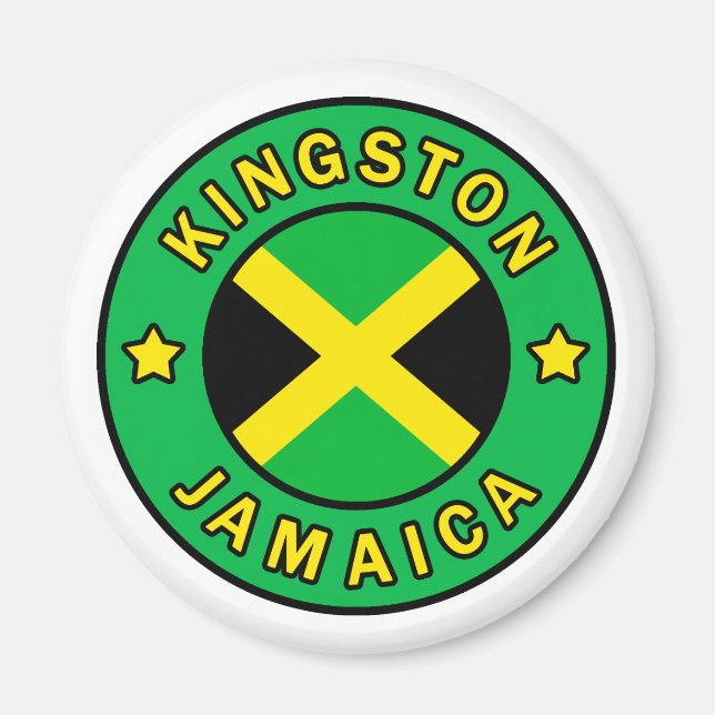 Íman Kingston Jamaica (Frente)