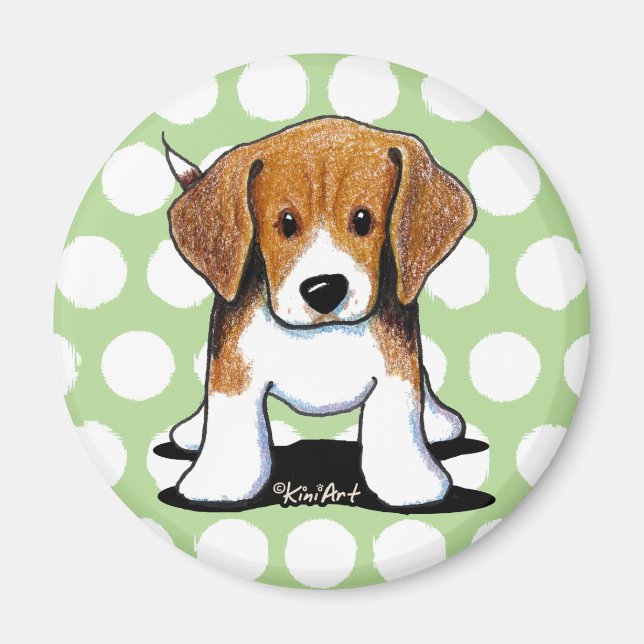 Íman KiniArt Beagle Pup (Frente)