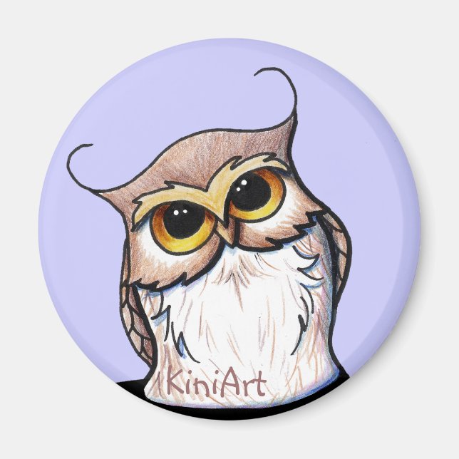 Íman KiniArt OWL (Frente)