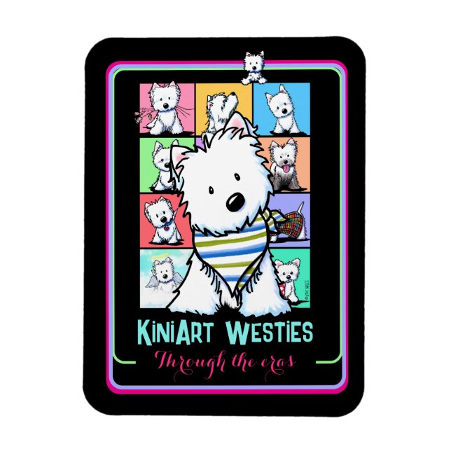 Íman KiniArt Westies Eras (Vertical)