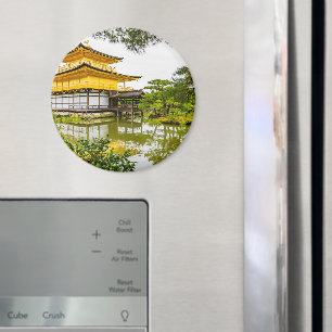 Íman Kinkaku-ji, o pavilhão de ouros, Kyoto