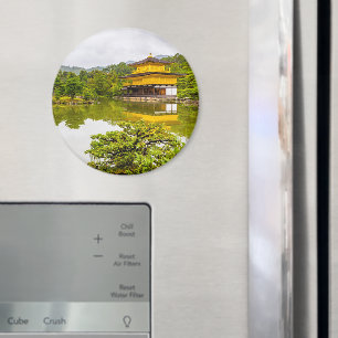 Íman Kinkaku-ji Ou Pavilhão E Ouro, Quioto