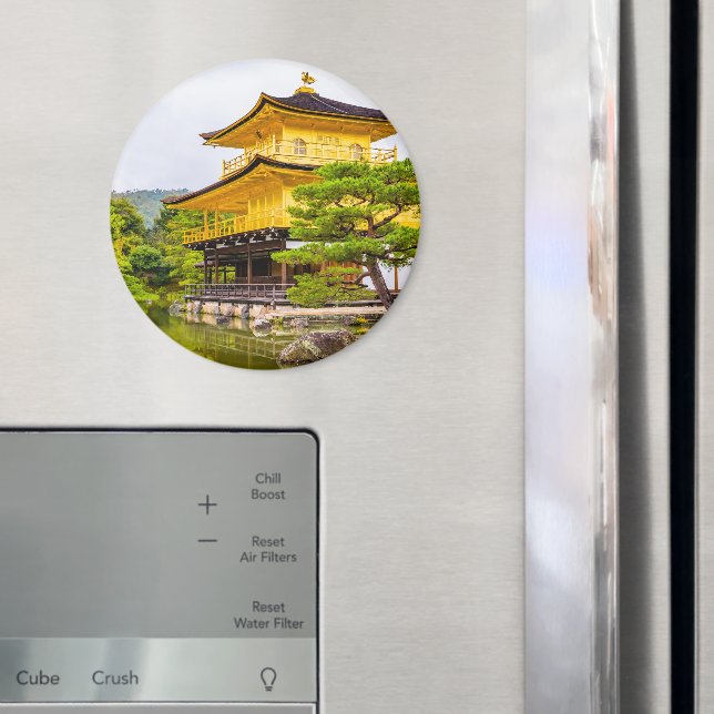 Íman Kinkaku-ji, pavilhão de ouros, Quioto (In Situ (Fridge))