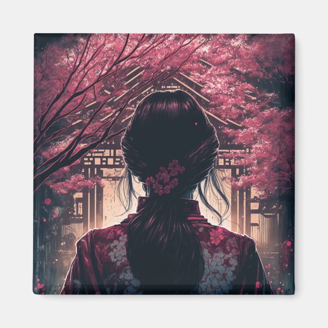 Íman Kira Kirschblüten - Magnet (Frente)