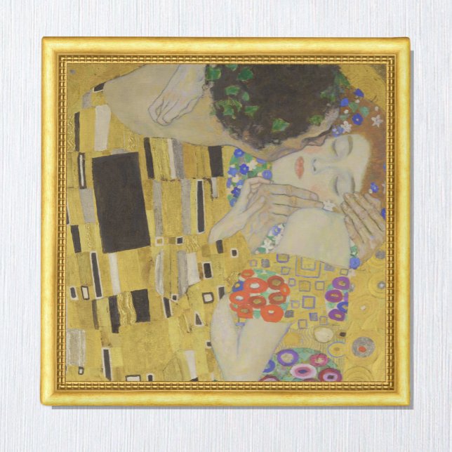 Íman Kiss & Gustav Klimt /famosa arte vintage (Criador carregado)