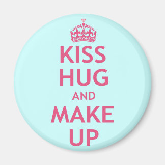 Íman Kiss Hug e maquiagem