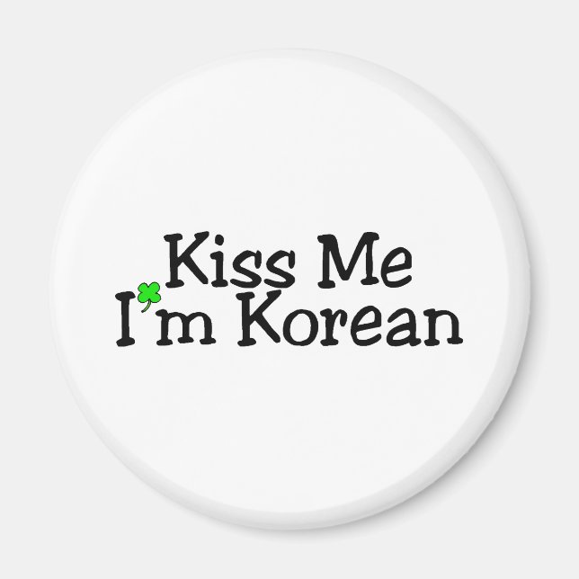 Íman Kiss Me Im Coreano (Frente)