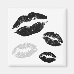 Íman kisses-blackwhitegrey