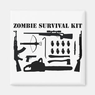Íman Kit de sobrevivência do zombi