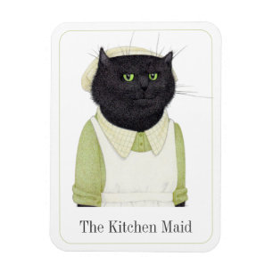 Íman KITCHEN MAID CAT 3x4 Magnet Flexível + Texto II