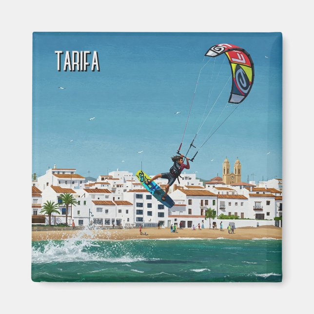 Íman Kitesurfing Tarifa Espanha (Frente)