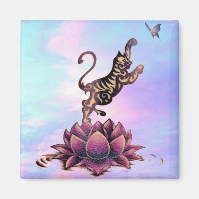 Íman kitten lotus (Frente)