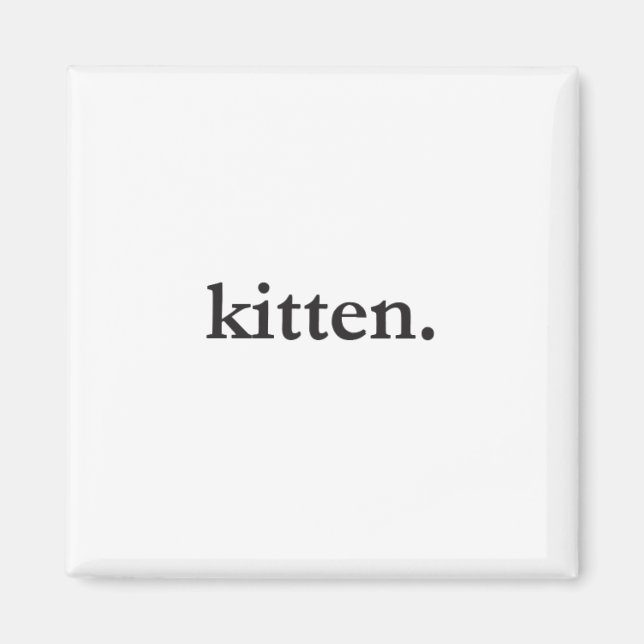 Íman Kitten Magnet (Frente)
