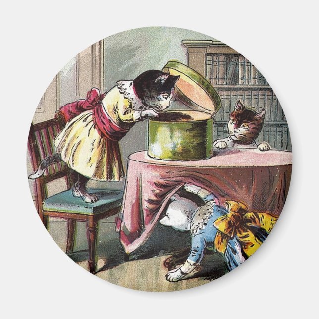 Íman Kittens à procura de Mittens (Frente)