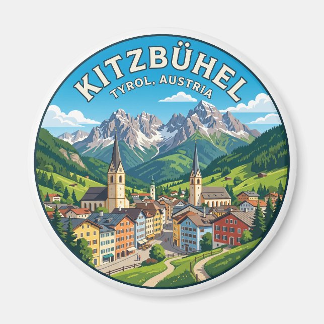 Íman Kitzbühel Áustria (Frente)