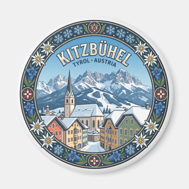 Íman Kitzbühel Áustria (Frente)
