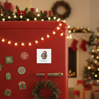 Íman Kiwi de Natal bonito, personalizado