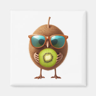 Íman Kiwi, divertida e alegre Frutas de Bebidas Tropica