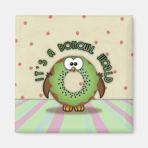 Íman kiwi-donuz