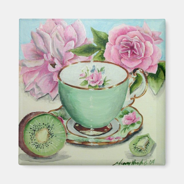 Íman Kiwi & Tea Magnet (Frente)