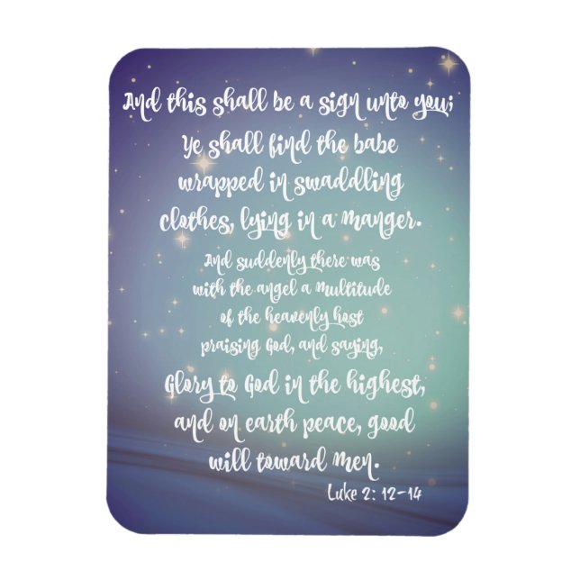 Íman KJV Natal (Vertical)