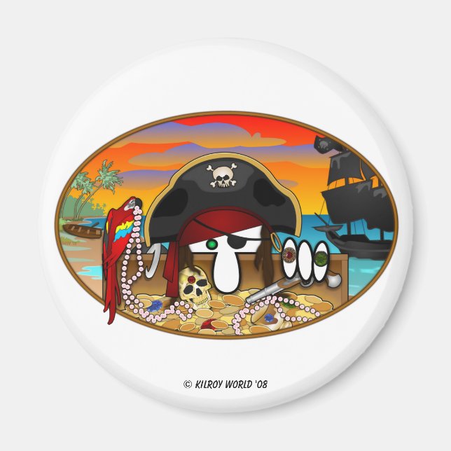 Íman KK Pirate Magnet (Frente)
