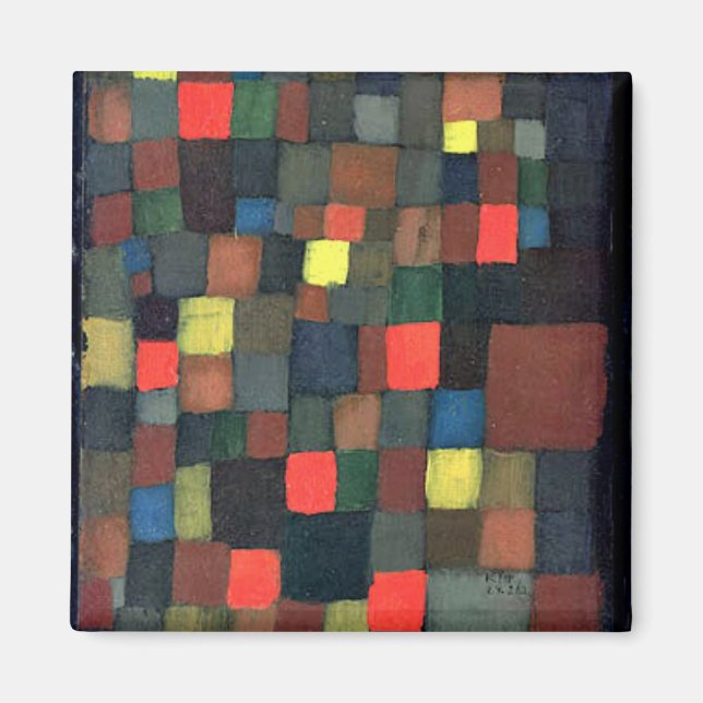 Íman Klee - Abstrato Cor Harmonia (Frente)