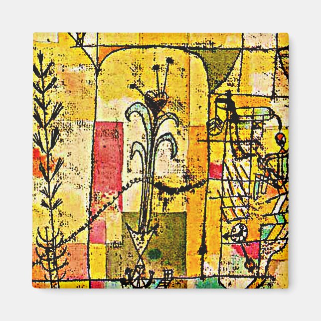 Íman Klee - Conto de Hoffmann, pintura famosa (Frente)