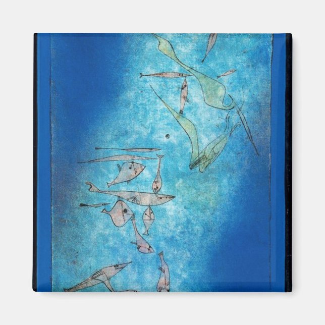 Íman Klee - Imagem de Peixe (Frente)