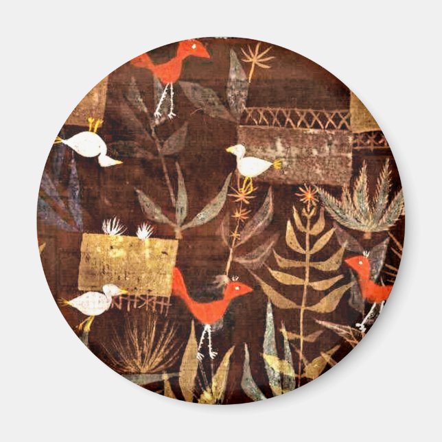 Íman Klee - Jardim do Pássaro (Frente)