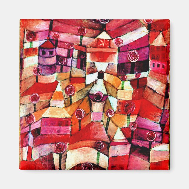 Íman Klee - Jardim Rosa (Frente)