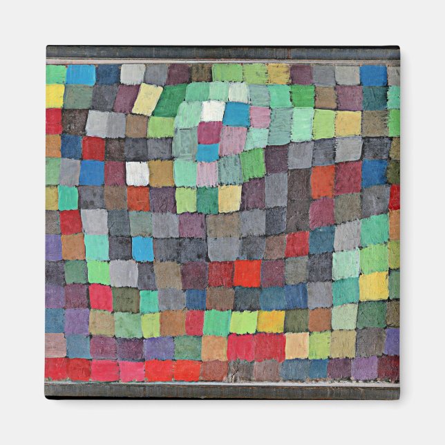 Íman Klee - May Picture, abstrato art, (Frente)