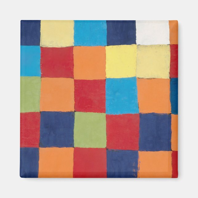 Íman Klee - Qu 1, Gráfico de Cores (Frente)