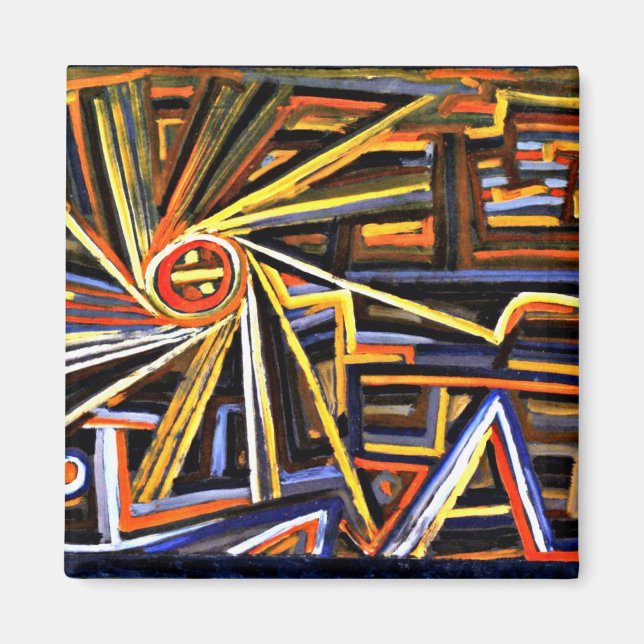 Íman Klee - Radiação e Rotação (Frente)