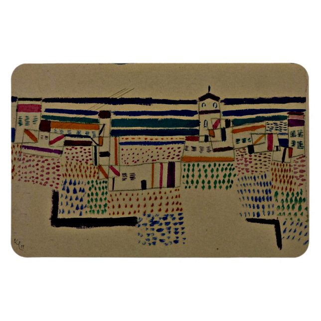 Íman Klee - Resort de Lado Sul da França (Horizontal)