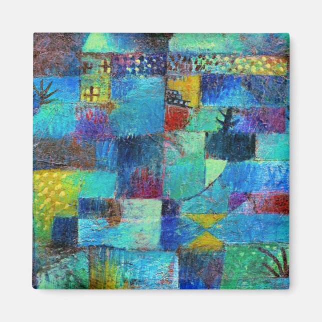 Íman Klee - Terraced Gardem (Frente)