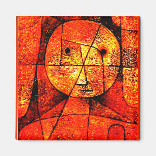 Íman Klee - trabalho de arte de abstrato colorida, gaze