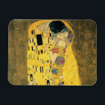 Íman Klimt: O Magneto Premium de Arte Beija<br><div class="desc">Gustav Klimts O Beijo,  detalhe,  está neste Magneto Premium.</div>