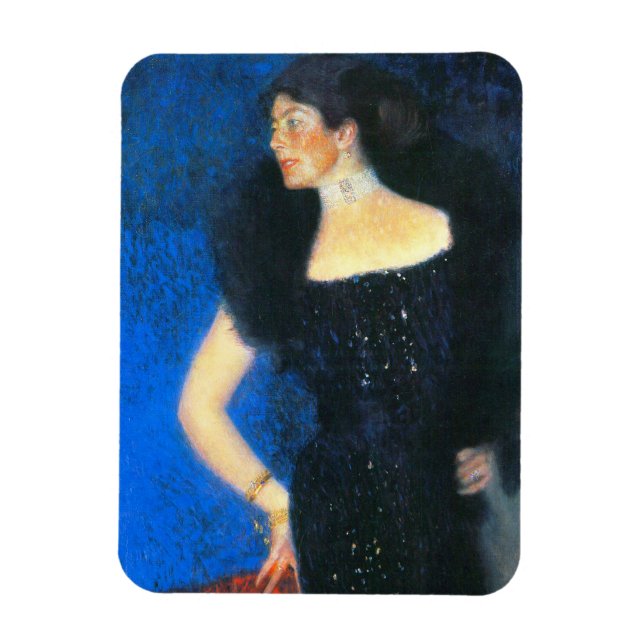 Íman Klimt Retrato da Rosa von Rosthorn-Friedmann (Vertical)