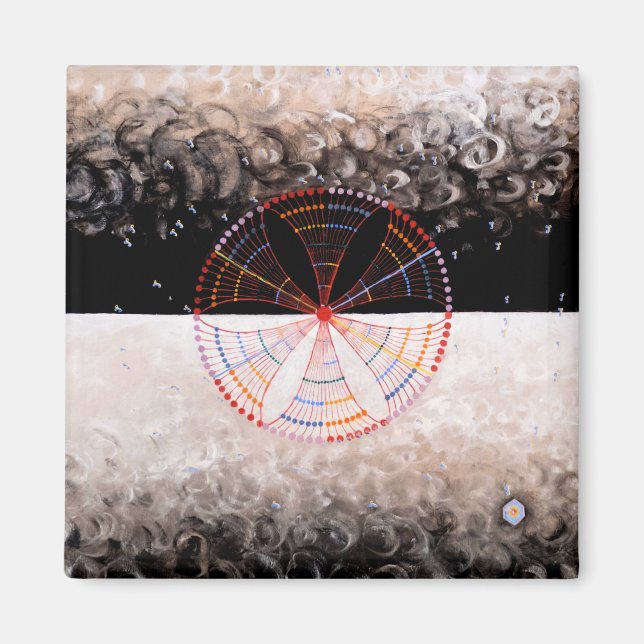 Íman Klint - The Swan No. 10, famosa pintura (Frente)