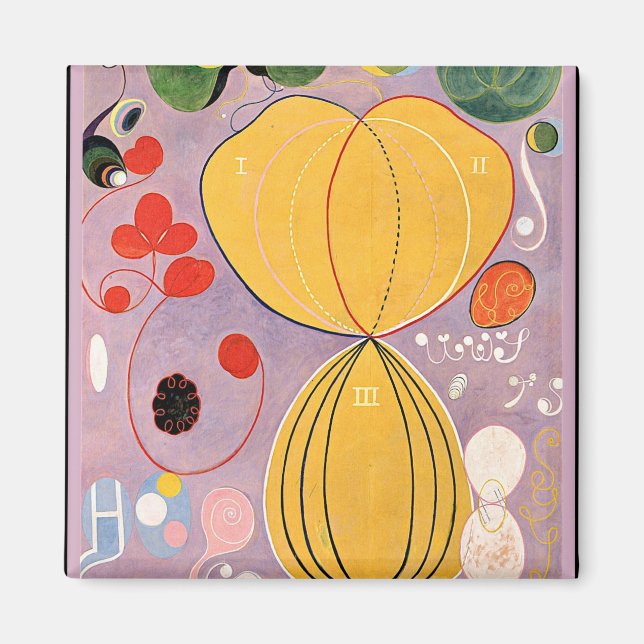 Íman Klint - The Ten Maior No. 07, Adulthood (Frente)