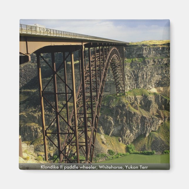 Íman Klondike II paddle Wheer, Whitecavalo, Yukon Terr (Frente)