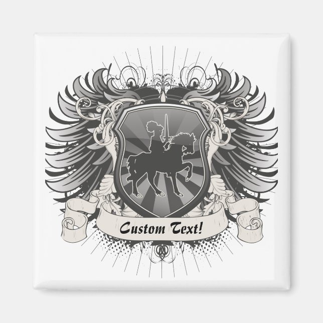 Íman Knight Crest (Frente)