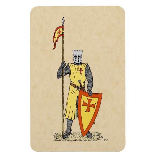Íman Knight Medieval Early 13 Century (Vertical)
