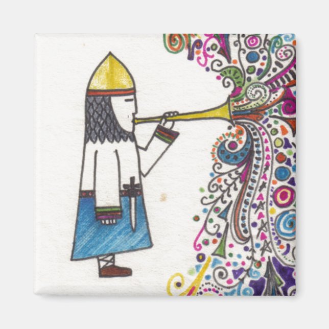 Íman KNIGHT MUSIK Magnet (Frente)