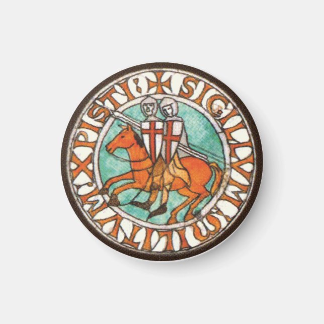 Íman Knights Templar Seal (Frente)