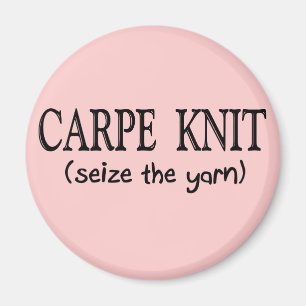 Íman Knit Carpe (Agite o Fio)