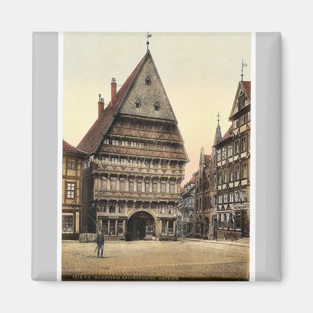 Íman Knockenhauer Amtshaus, Hildesheim, Hanover, Alemão (Frente)