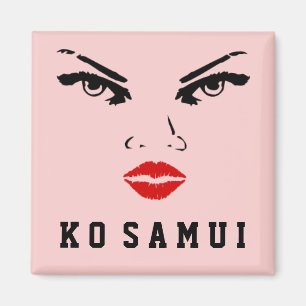 Íman Ko Samui, mulher de Tailândia