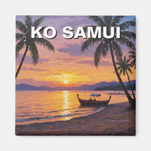 Íman Ko Samui Thailand Sunset